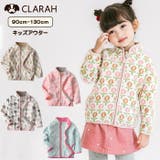 キッズ アウター フリース ジャケット 防寒 ジップアップ 女の子 子供服 | CLARAH | 詳細画像1