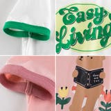 キッズ Tシャツ 4カラー 半袖 女の子 ピンク オレンジ グリーン ホワイト | CLARAH | 詳細画像5 