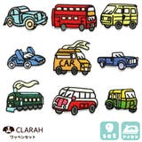 ワッペン 9枚セット バス | CLARAH | 詳細画像1 