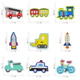 ワッペン 9枚セット シールワッペン | CLARAH | 詳細画像2