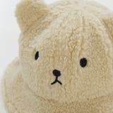 キッズ ベビー 帽子 ボア ハット くま ベアー あごゴム付き もこもこ | CLARAH | 詳細画像4