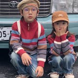 親子ペア 長袖ニット ハーフジップ | CLARAH | 詳細画像5