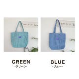 レディーストートバッグ チェック柄 大容量 | CLARAH【WOMEN】 | 詳細画像2