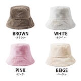 レディース ファーハット バケットハット | CLARAH【WOMEN】 | 詳細画像3 