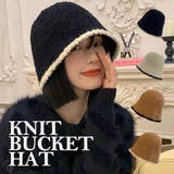 レディース ニットバケットハット ニット | CLARAH【WOMEN】 | 詳細画像1 