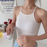 カップ付きキャミソール カップ付きタンクトップ カップ付き | CLARAH【WOMEN】 | 詳細画像7