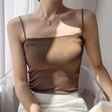 カップ付き リブ キャミソール | CLARAH【WOMEN】 | 詳細画像6