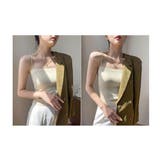 カップ付き リブ キャミソール | CLARAH【WOMEN】 | 詳細画像10