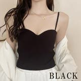 カップ付きキャミソール カップ付きタンクトップ カップ付き | CLARAH【WOMEN】 | 詳細画像4