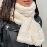 レディース マフラー ファー フェイクファー 差込マフラー 防寒 冬物 | CLARAH【WOMEN】 | 詳細画像5 