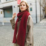 レディース マフラー ざっくり編み | CLARAH【WOMEN】 | 詳細画像4 