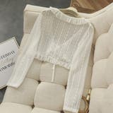 レーストップス レディースカーディガン シアートップス | CLARAH【WOMEN】 | 詳細画像5 