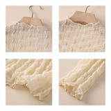 レーストップス トップス シアー | CLARAH【WOMEN】 | 詳細画像6 