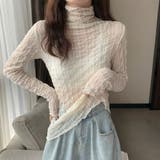 レーストップス トップス シアー | CLARAH【WOMEN】 | 詳細画像7 