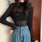 レーストップス トップス シアー | CLARAH【WOMEN】 | 詳細画像10 