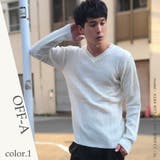 1.オフA | リブニット セーター メンズ | WESTSEA