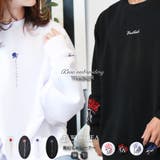 トレーナー 裏起毛 薔薇刺繍 長袖 バラ メンズ レディース | WESTSEA | 詳細画像1