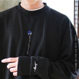 トレーナー 裏起毛 薔薇刺繍 長袖 バラ メンズ レディース | WESTSEA | 詳細画像8