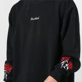 トレーナー 裏起毛 薔薇刺繍 長袖 バラ メンズ レディース | WESTSEA | 詳細画像10