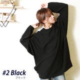 2.ブラック | ドルマン ニット セーター | WESTSEA