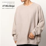 7.MIXベージュ | ドルマン ニット セーター | WESTSEA