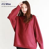 12.ワイン | ドルマン ニット セーター | WESTSEA