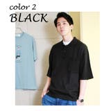 2.ブラック | ポロシャツ 半袖 サマーニット | WESTSEA