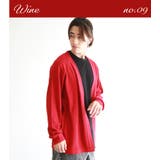 09.ワイン | カーディガン メンズ 長袖 | WESTSEA