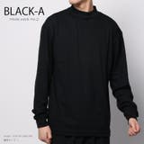 2.ブラックA | モックネック プルオーバー ロンt | WESTSEA