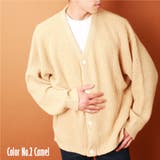 2.キャメル | モヘアタッチ ニット カーディガン | WESTSEA