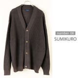 08.スミクロ | ワッフル カーディガン カーデガン | WESTSEA