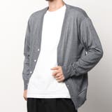 3.チャコール | シープカシミアミックスニットカーディガン カーディガン メンズ | WESTSEA