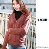 9.モカ | カーディガン メンズ カシミヤタッチ | WESTSEA