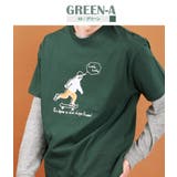 03.グリーンA | アメカジ プリント tシャツ | WESTSEA