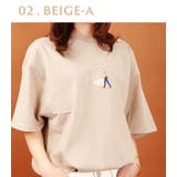 02.ベージュA | 【WESTSEA】 Tシャツ 半袖 | WESTSEA