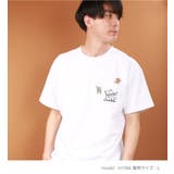 04.ホワイトB | プリントクルーTシャツ クルーネック メンズ | WESTSEA