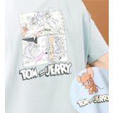 02.ブルーA | プリントクルーTシャツ クルーネック メンズ | WESTSEA