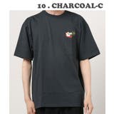 10.チャコールC | 【WESTSEA】レトロ tシャツ 半袖 | WESTSEA