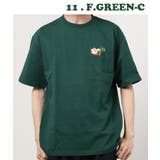 11.フォレストグリーンC | 【WESTSEA】レトロ tシャツ 半袖 | WESTSEA