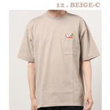 12.ベージュC | 【WESTSEA】レトロ tシャツ 半袖 | WESTSEA