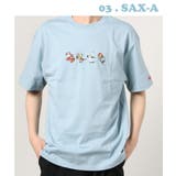 03.サックスA | 【WESTSEA】レトロ tシャツ 半袖 | WESTSEA
