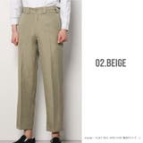 02.ベージュ | カラーテーパードパンツ | WESTSEA