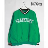 5.グリーンA | リブライン ナイロン プルオーバー | WESTSEA