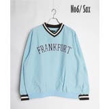 6.サックスA | リブライン ナイロン プルオーバー | WESTSEA