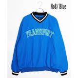 8.ブルーA | リブライン ナイロン プルオーバー | WESTSEA