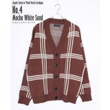 6.グレー×ブルーB | v ネック カーディガン | WESTSEA