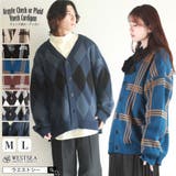 v ネック カーディガン | WESTSEA | 詳細画像1