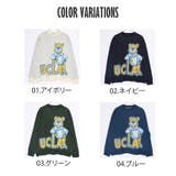 UCLAベア柄クルーニット | WESTSEA | 詳細画像5 