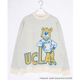 UCLAベア柄クルーニット | WESTSEA | 詳細画像7 