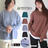 スウェット トレーナー ロングtシャツ | WESTSEA | 詳細画像1 